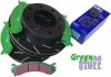 Przednie klocki GreenStuff + NACINANE tarcze hamulcowe EBC seria USR Chevrolet Express 2500 2003-2021